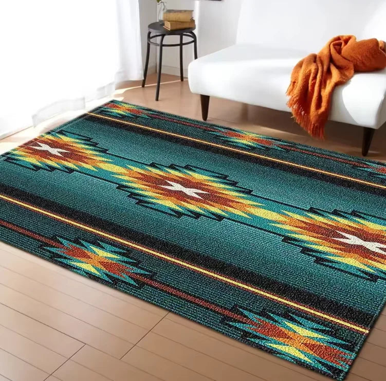 Indian Geometric Rug