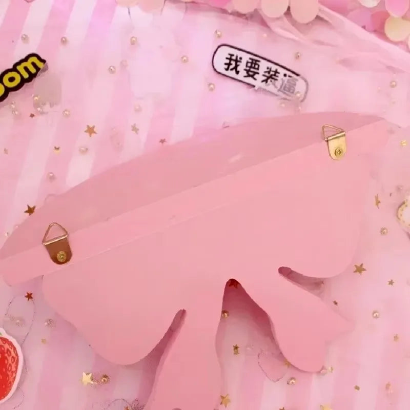 Wooden Decorative Shelves for Girls' Room in Tiny Dream Collection
