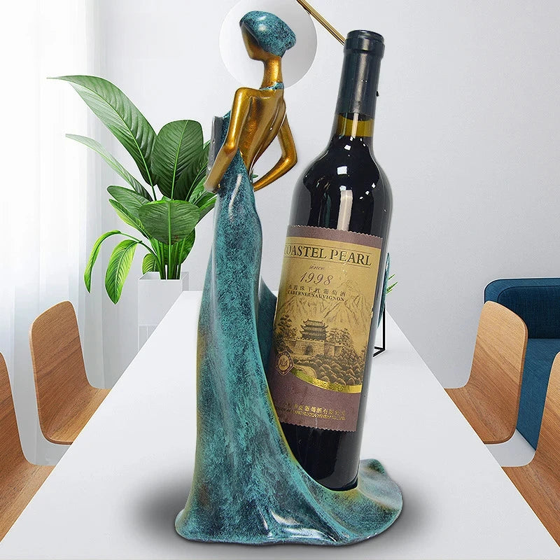 Wine Bottle Display Rack