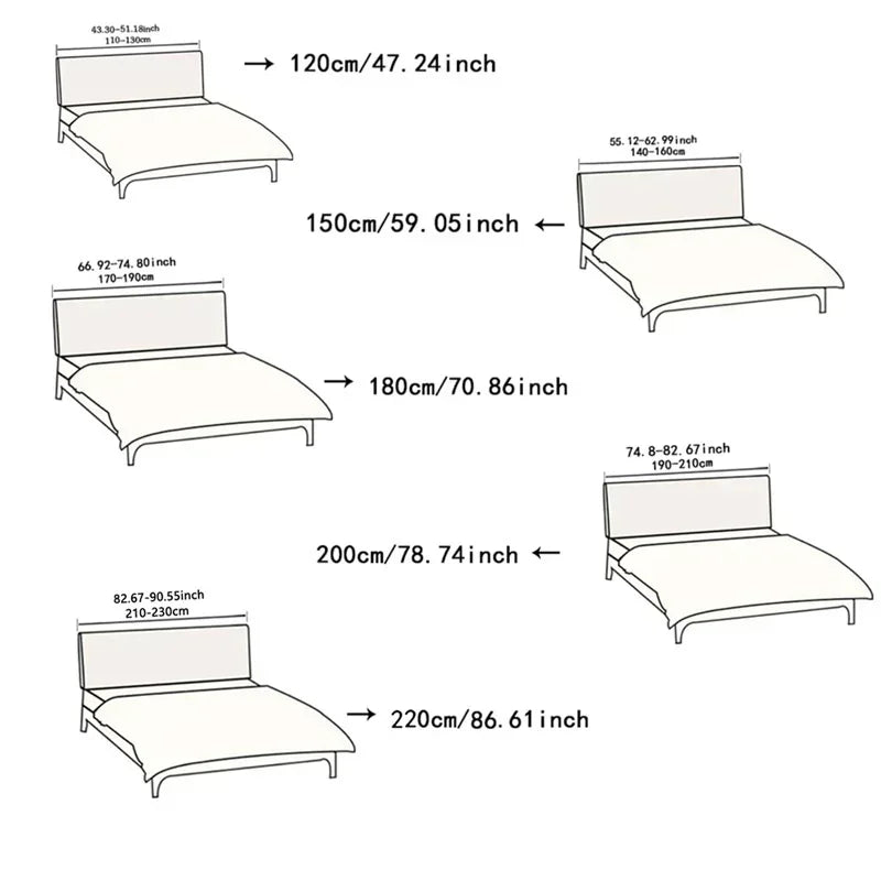 Leather Bed Headboard Cover