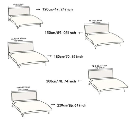 Leather Bed Headboard Cover
