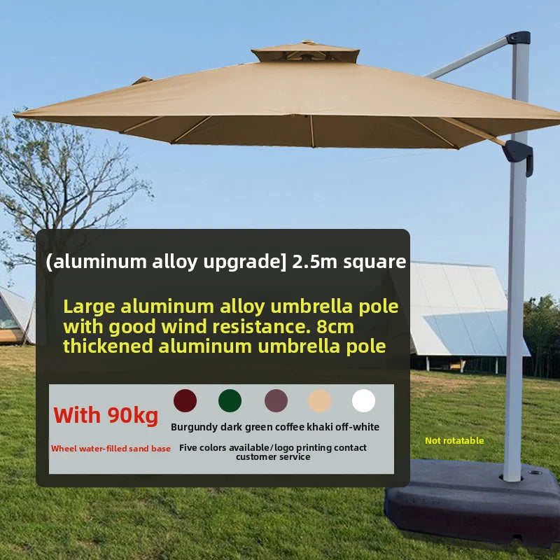 Outdoor Sun Umbrella, Cantilever