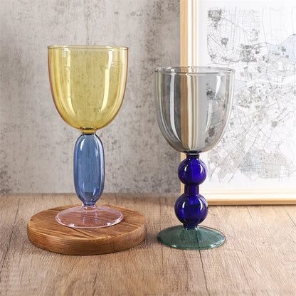 Creative Stained Glass Goblets