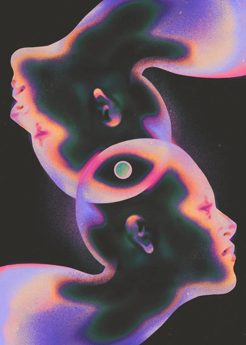 Abstract Futurism Wall Art