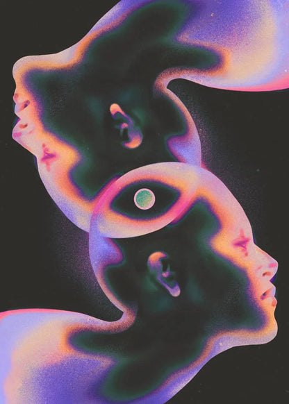 Abstract Futurism Wall Art