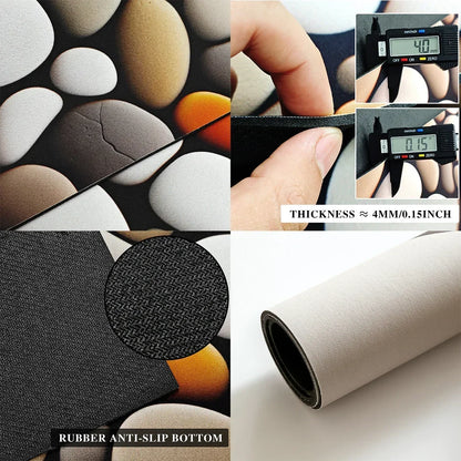 Arched Bathroom Floor Mat
