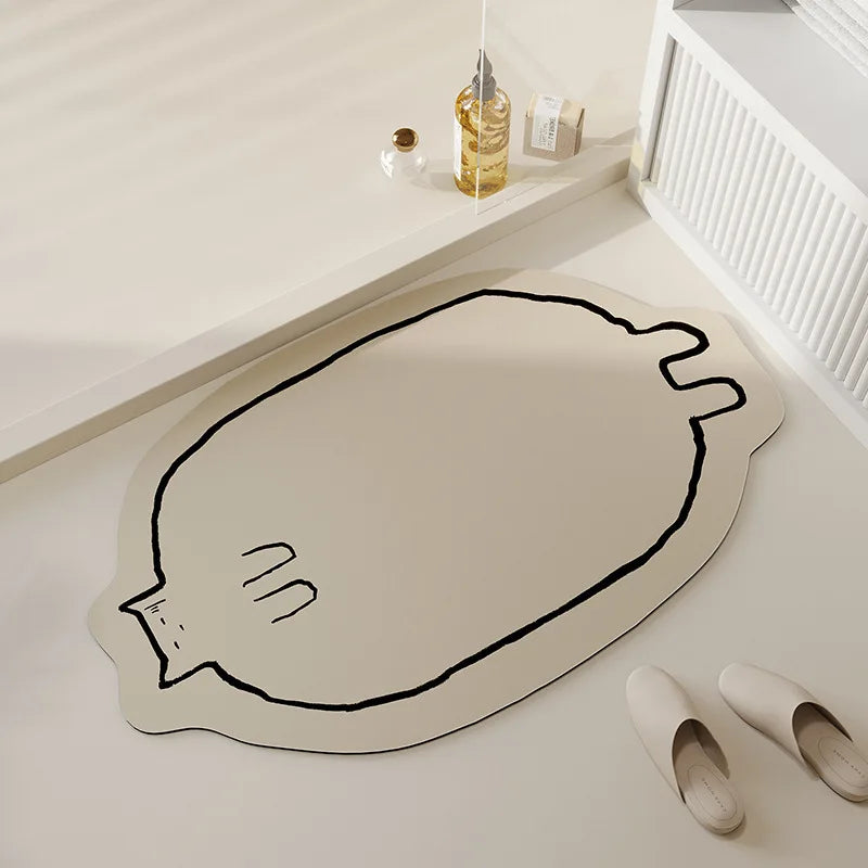 Cat Bathroom Mats