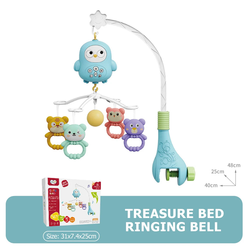 Baby Crib Mobile with Projector for Tiny Dream Collection