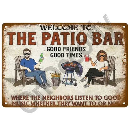 Retro Alcohol Brand Signs