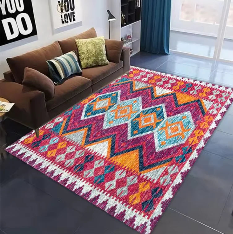 Indian Geometric Rug