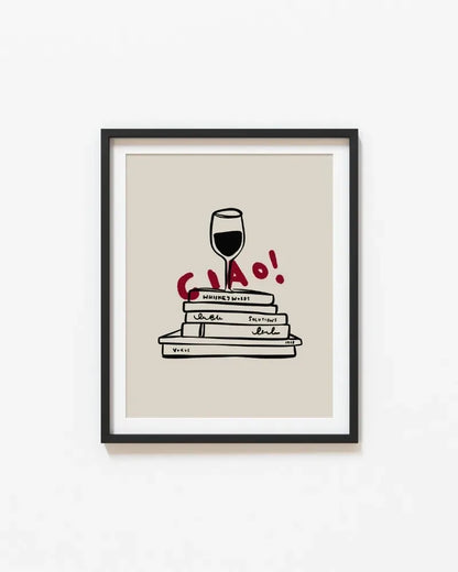 Wine Glass Alcohol Poster