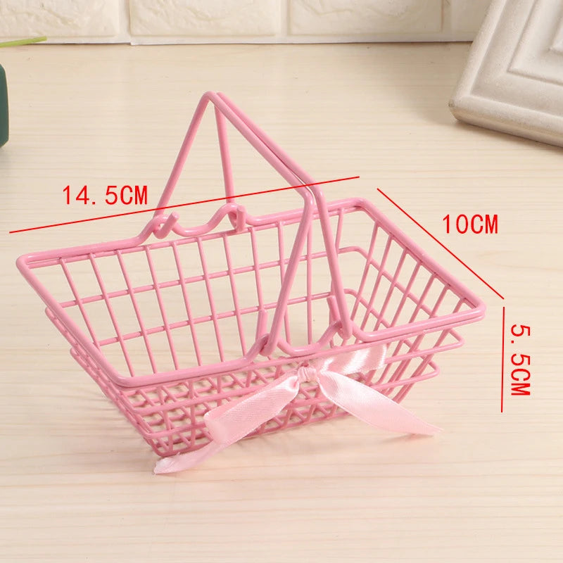 Pink Mini Storage Organizer