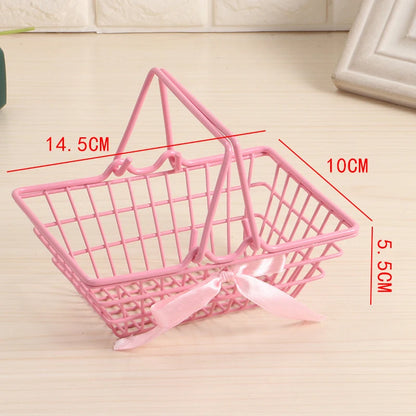 Pink Mini Storage Organizer