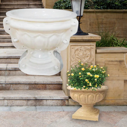 European Flowerpot Mold Plaster