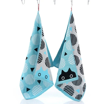 Small Cartoon Towels Perfect for Babies and Children