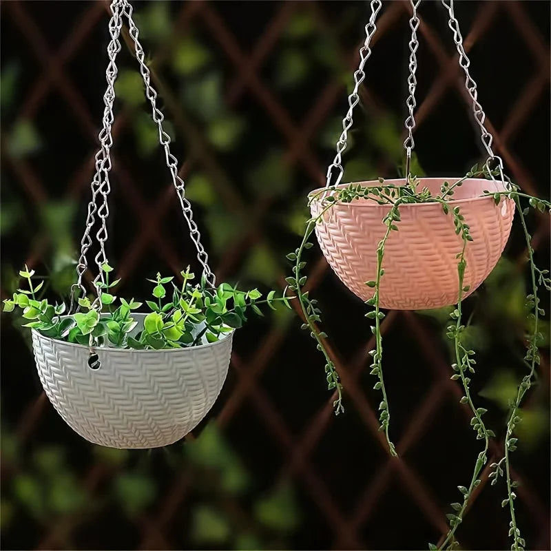 2pcs Hanging Flower Pots