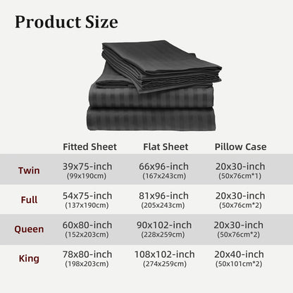 Luxury Bed Sheets 4 Piece Set