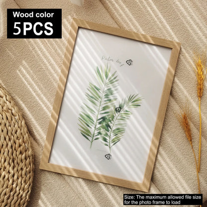 5Pcs Wooden Photo Frames