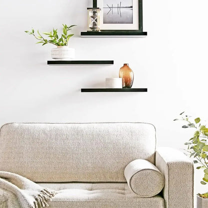 Wooden Hanging Storage Shelves