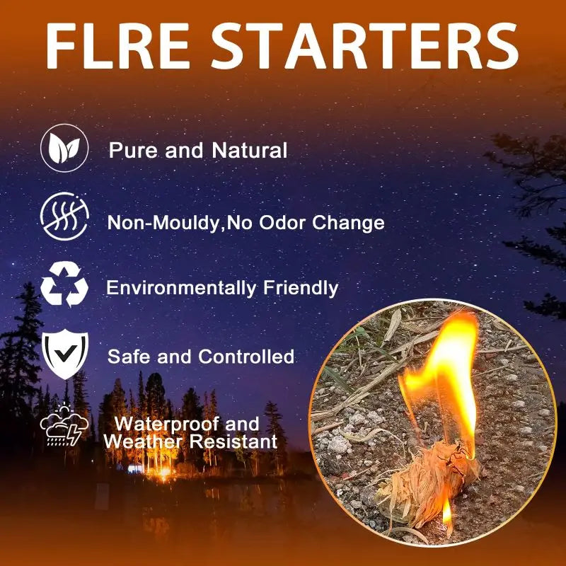 60 or 120pcs Fire Starter