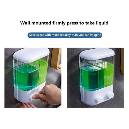 500ML Wall Mounted Shampoo Soap Dispenser