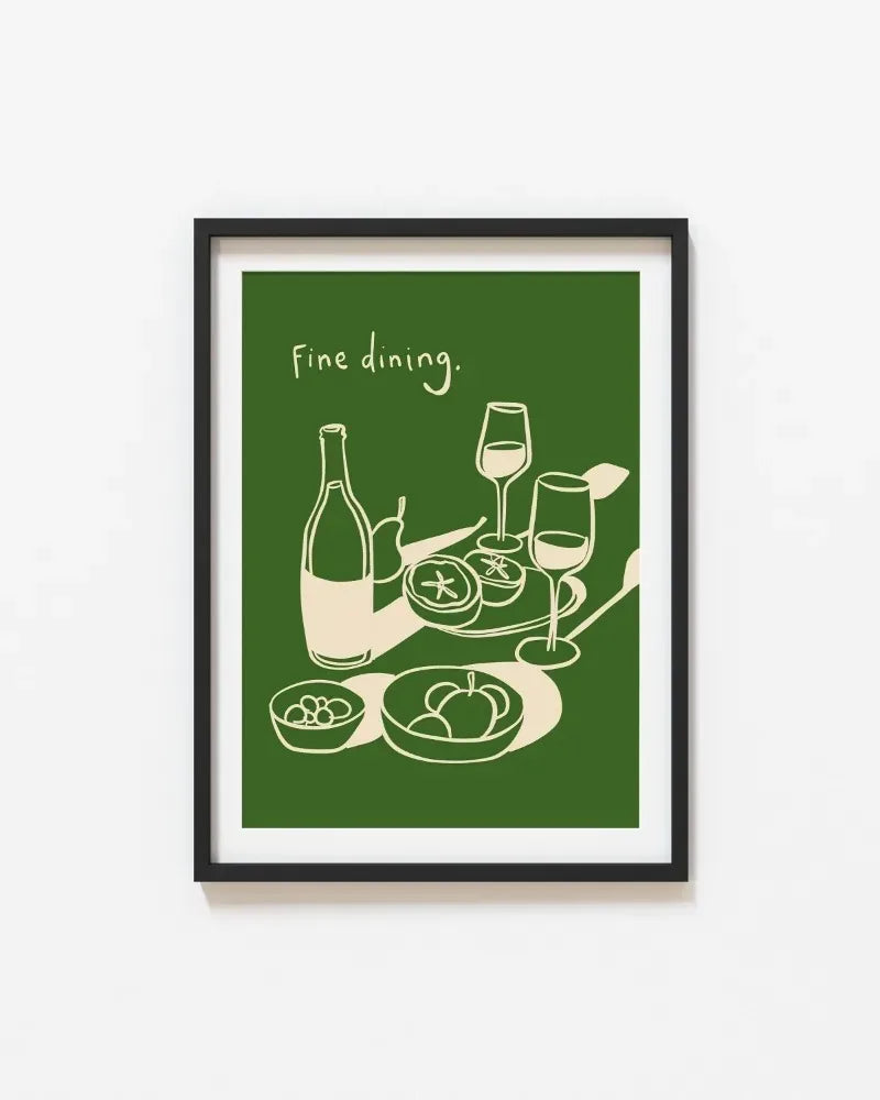 Wine Glass Alcohol Poster