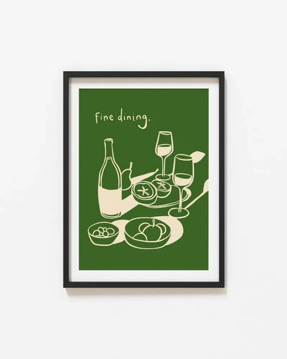Wine Glass Alcohol Poster