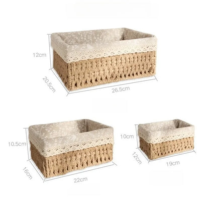 Desktop Baskets in Three Sizes