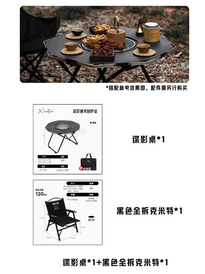 Ground Lounge Outdoor Table Design