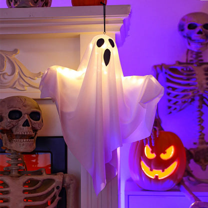 Hanging Glowing White Ghost LED