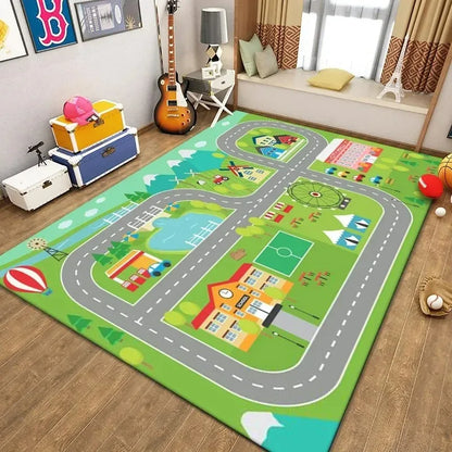 Cartoon Game Area Rug