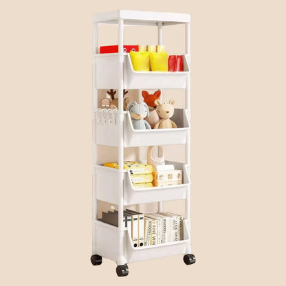 8 Different Type Shelving with Wheels
