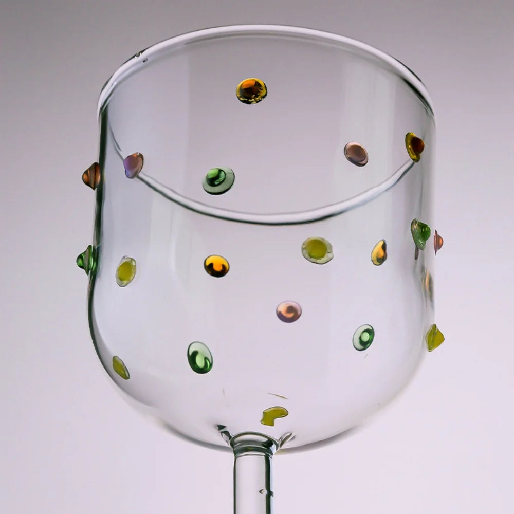 Colorful Candy Glass Wine Glasses