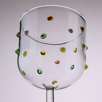 Colorful Candy Glass Wine Glasses