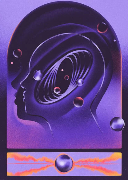 Abstract Futurism Wall Art