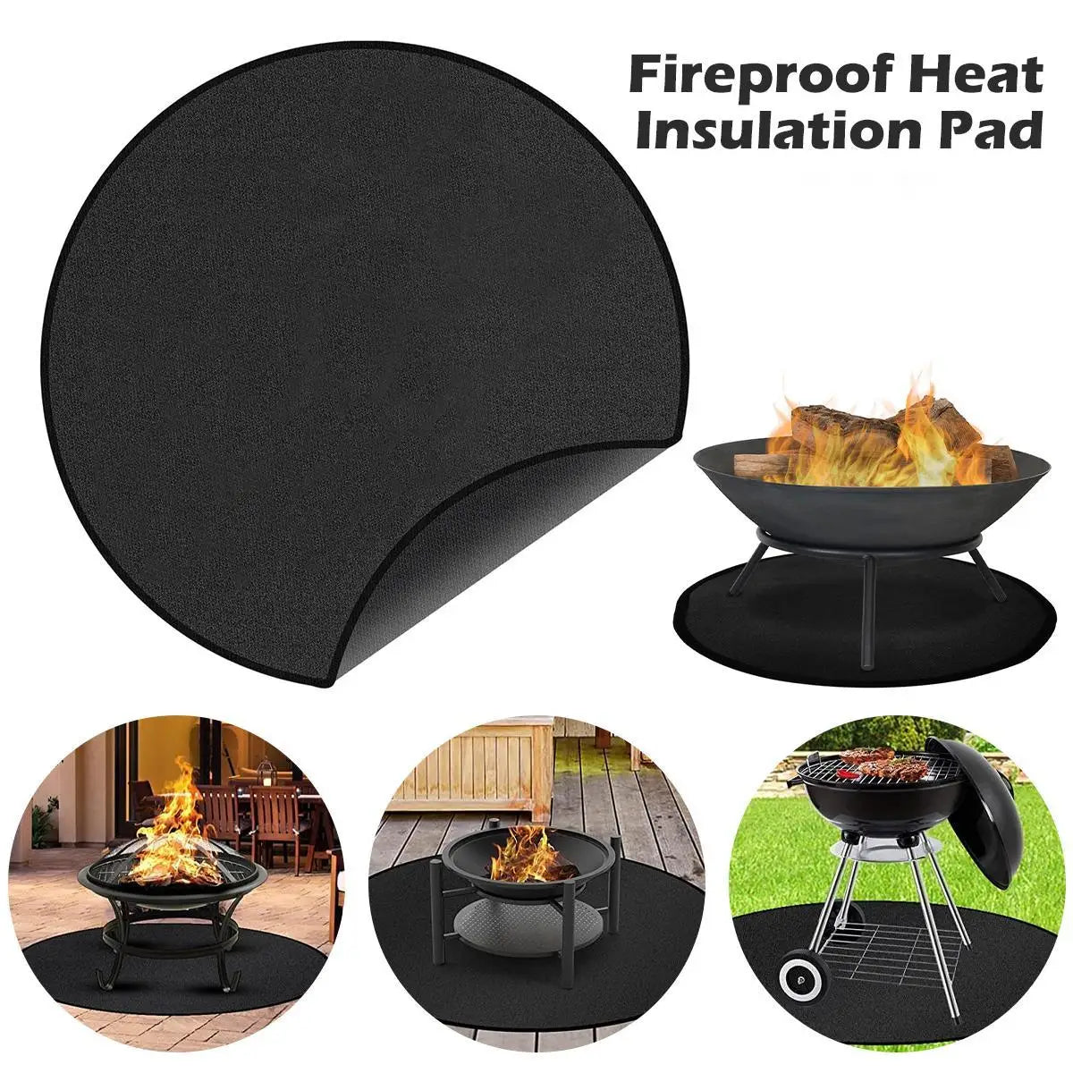 Outdoor Grill Pad Mat