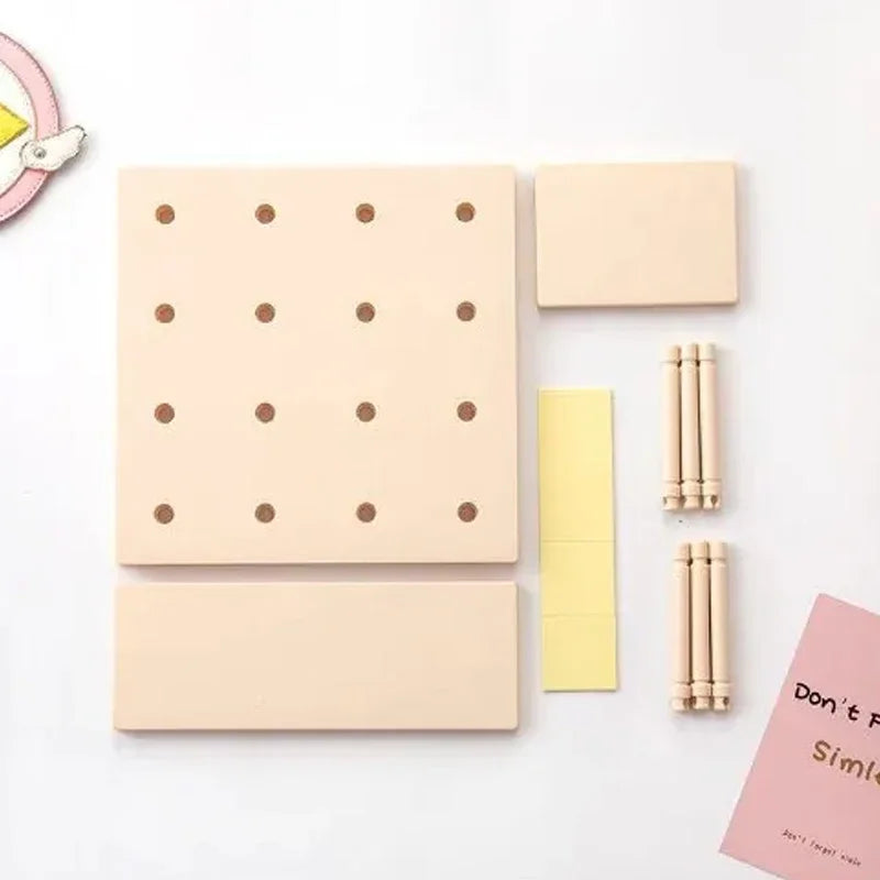Plastic Peg type Wall Rack