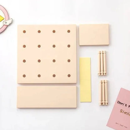 Plastic Peg type Wall Rack