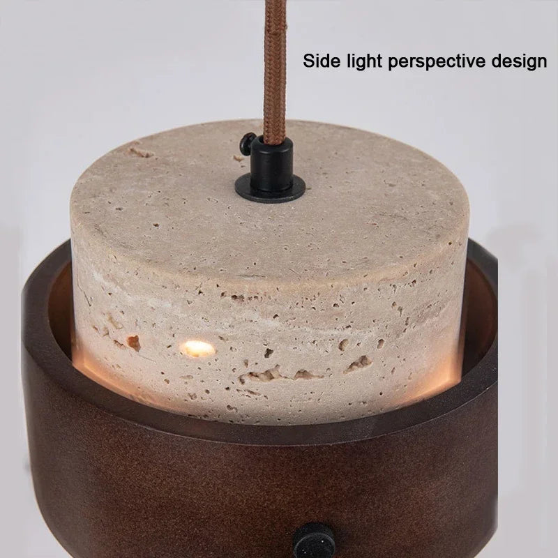 LED Stone Chandelier
