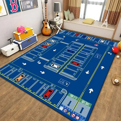 Cartoon Game Area Rug