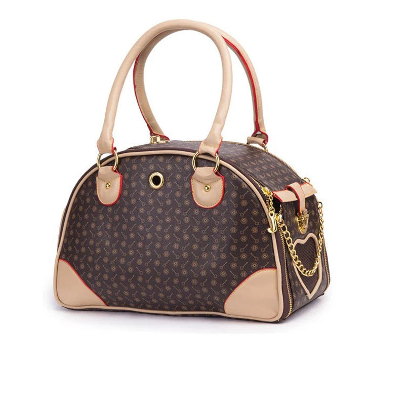 Luxury Pet Transportation Tote Bags For Small Dogs