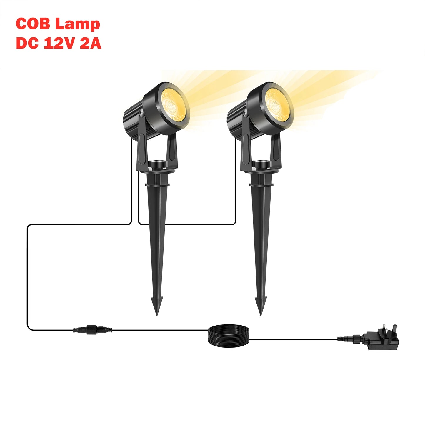 2/4/6/8/10 Landscape Lighting