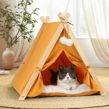 Pet Tent House Foldable and Portable for Small Pets