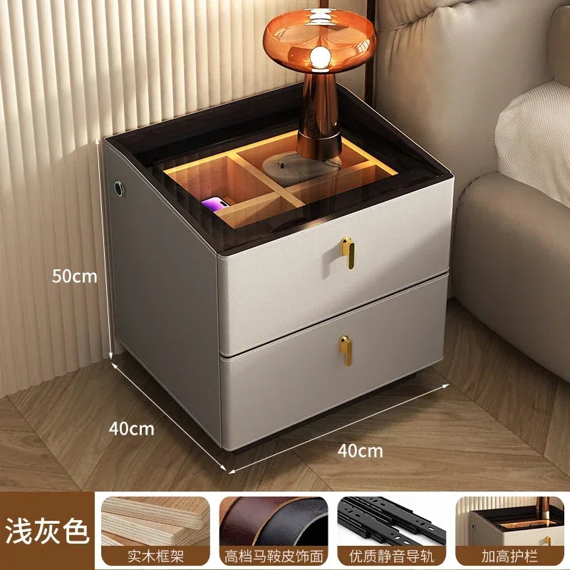 Modern Light Sensor Nightstand