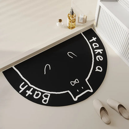 Cat Bathroom Mats