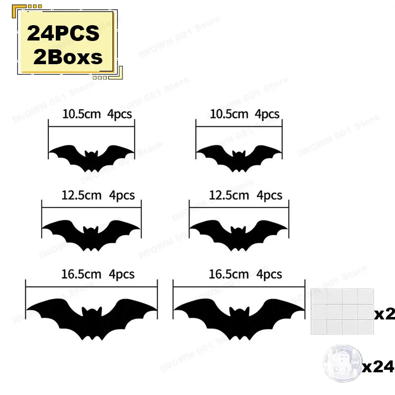 Halloween Bat/Spider Decor