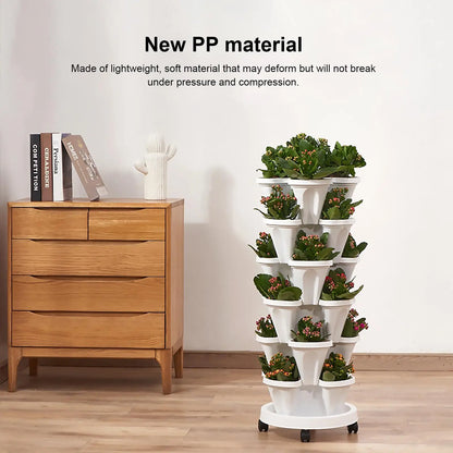 Stackable Vertical Planter