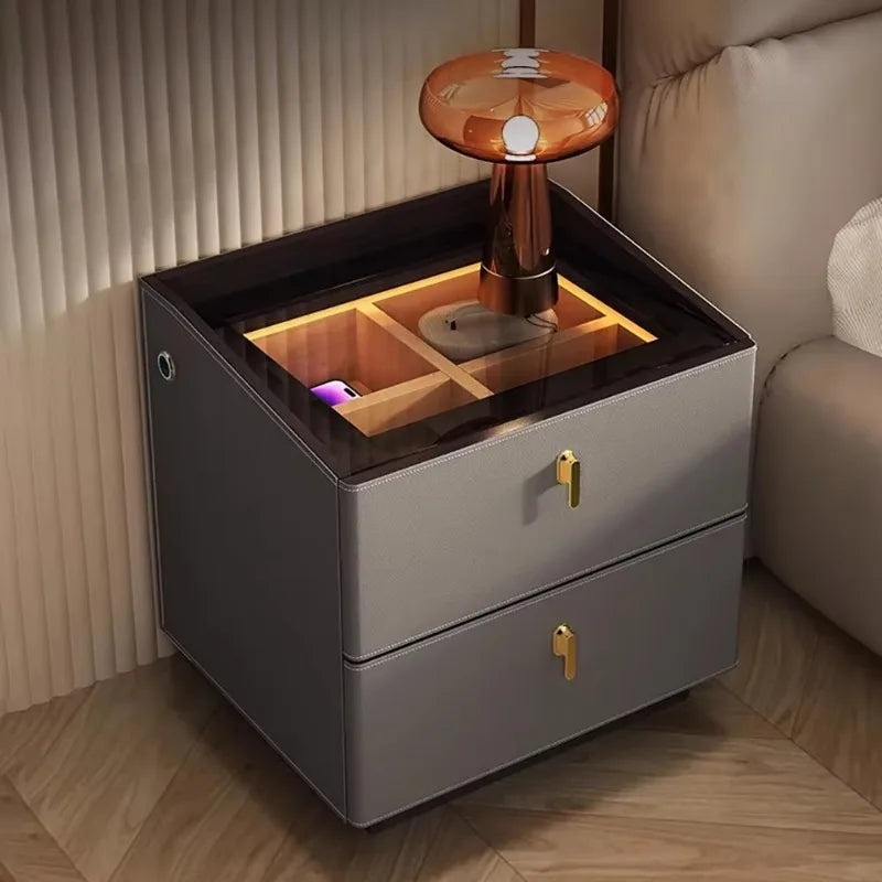 Modern Light Sensor Nightstand