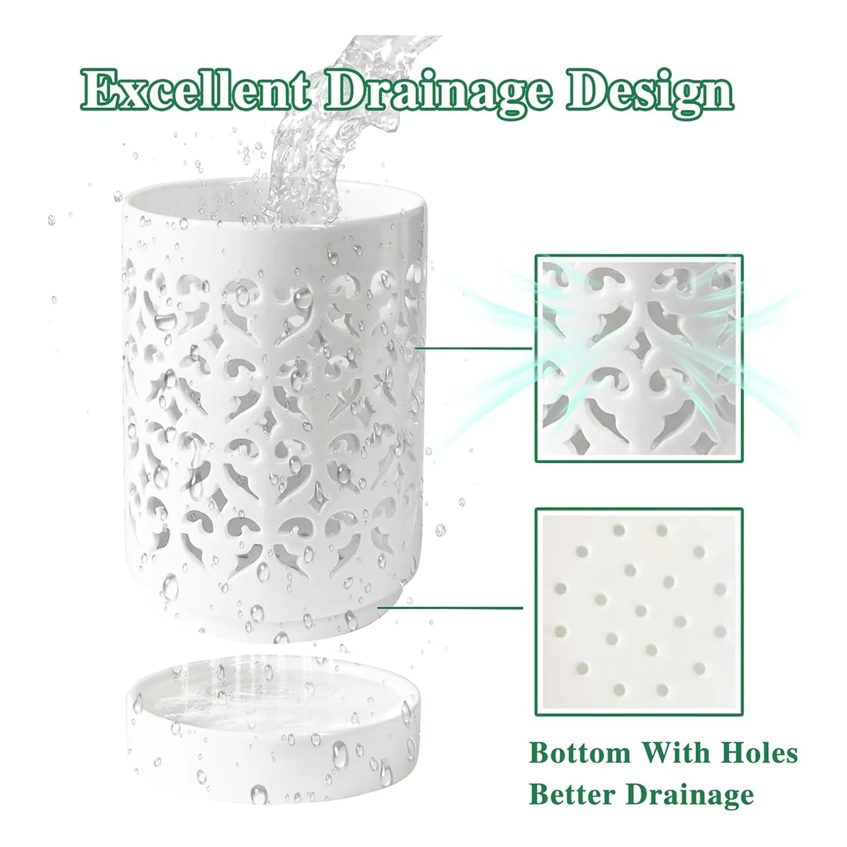 Orchid Pots with Holes
