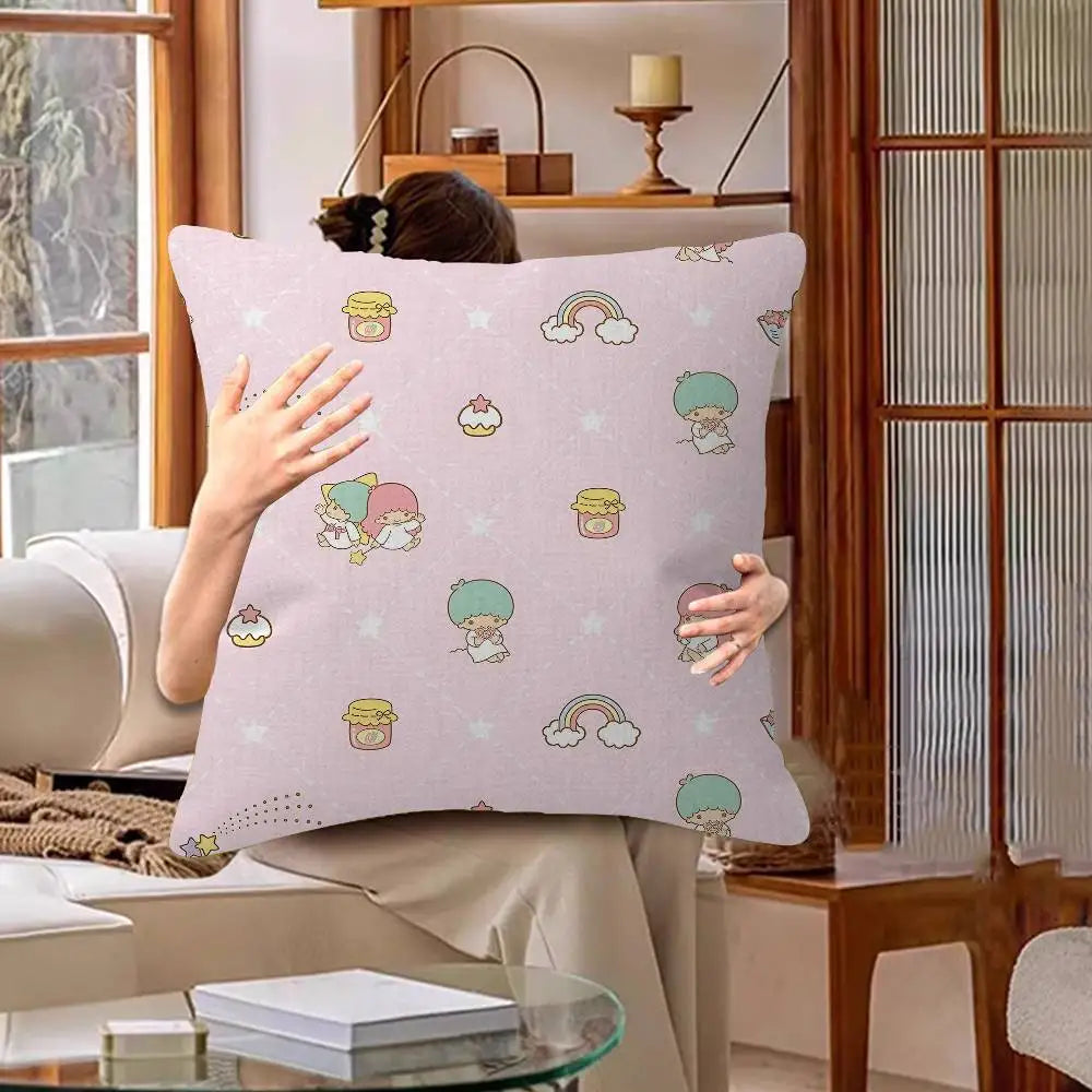 Cute Little TwinStars Pillow Covers